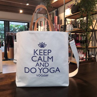 กระเป๋า Canvas Bag : Keep Calm and Do Yoga by YOGISM ACTIVE