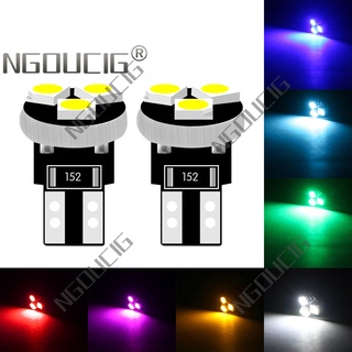 Ngoucig แดชบอร์ดหลอดไฟ Led T5 12V W3W W1.2W 1210 3SMD สําหรับรถยนต์ รถจักรยานยนต์