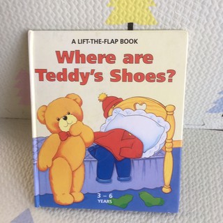 Where are Teddy ‘s shoes? หนังสือมือสอง -cb3