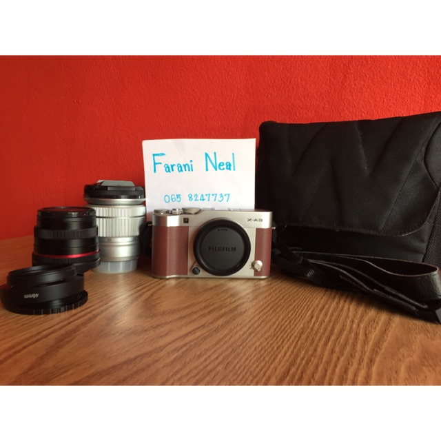 Fuji xa-3 อุปกรณ์ครบพร้อมกล่อง มีของแถม มือ2