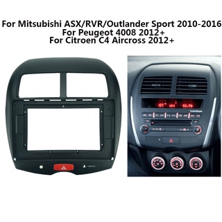 เครื่องเล่น MP5 วิทยุ Fascia กรอบ 10.1 นิ้ว สําหรับ 2010+ Mitsubishi ASX Outlander Sport Android