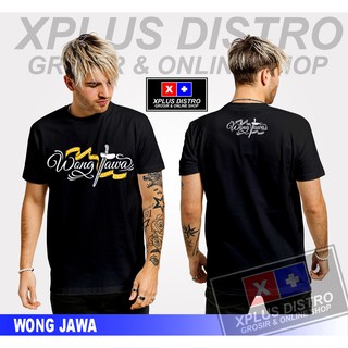 [100% Cotton] เสื้อยืดพิมพ์ลาย Distro WONG Java แฟชั่นสําหรับผู้