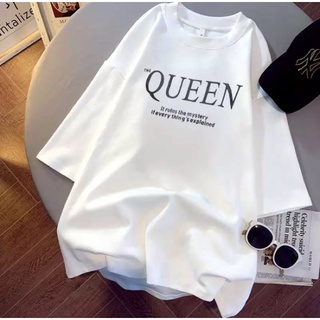 QUEEN แฟชั่นแขนสั้น Tshirt USA พิมพ์ผู้หญิงกราฟิกเสื้อ T ฤดูร้อนสบายๆเสื้อยืดขนาดใหญ่เสื้อ Футболка