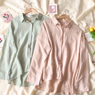 เหลือ 200 บาท ใส่โค้ด NJULY50 l shirt oversize ผ้าระบายอากาศได้ดีมาก