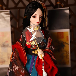 ตุ๊กตาตุ๊กตา Bjd 1 / 3 Bjd ขนาด 62 ซม doll with clothes and shoes bjd doll