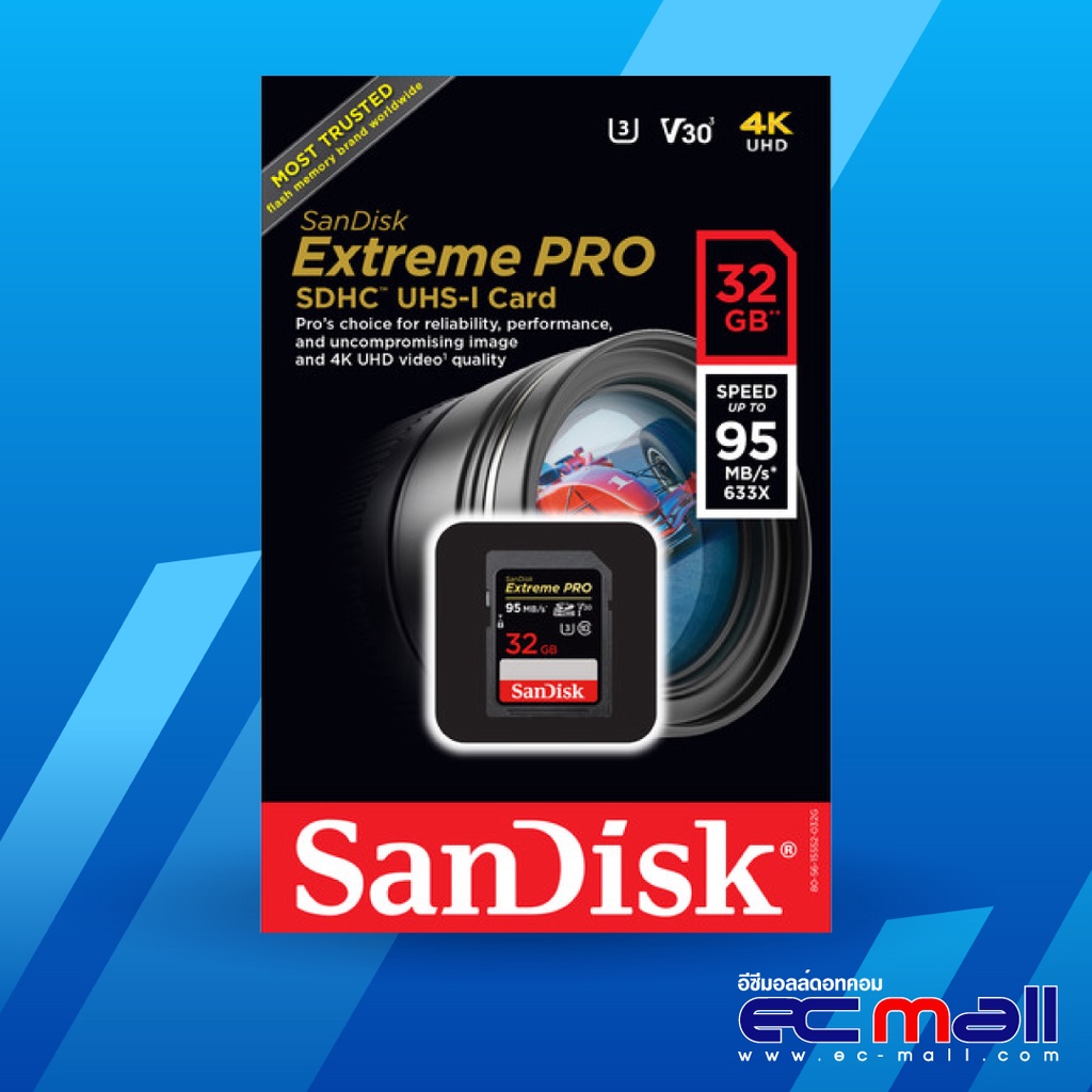 SD SanDisk Extreme Pro SDHC UHS-I Card 32 GB (95MB/s_633x)