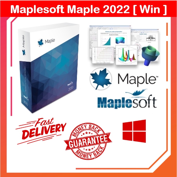 Maplesoft Maple 2022 Latest Lifetime For Windows (64-Bit) | Shopee Thailand