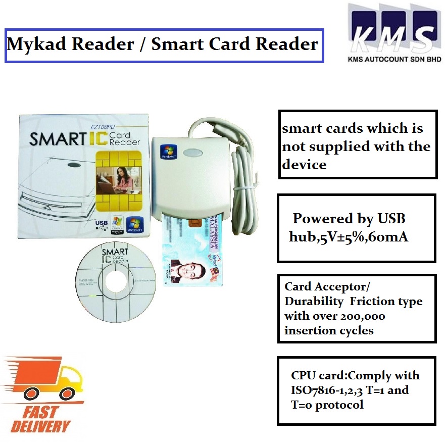 Mykad Reader / Smart Card Reader (รับประกัน 1 ปี)