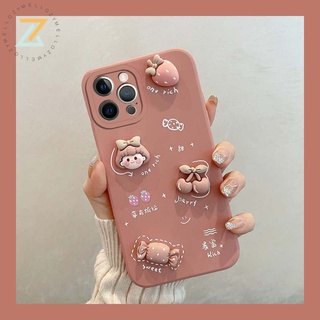 Zymello เคส OPPO Reno 7Z 5G Reno 6Z 5G Realme C11 2021 Realme C35 Realme C2 A16 A15 A54 A5S A16K A9 2020 A31 A93 A92 A37 A1K เคสโทรศัพท์ซิลิโคนสำหรับเด็กผู้หญิงที่น่ารักและไร้กังวล