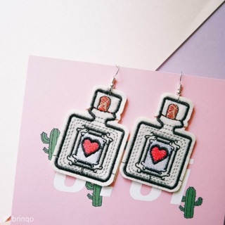 ต่างหู 🌈 #0346 💗 perfume patch earring