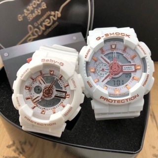 Gshock &amp; BABYG สีขาว