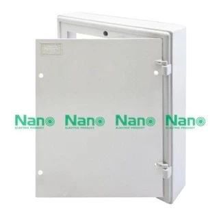 Nano แผง แผงไฟฟ้าพลาสติก NANO-305 สีขาว สีเทา