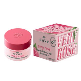 (พร้อมจัดส่ง)  Nuxe lip balm very rose 15g