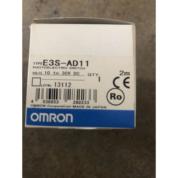 E3S-AD11 photelectric switch 10 to 30V DC Omron