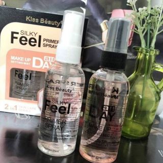 kiss beauty silky feel primer spray setting mist 
สเปรย์ไพร์เมอร์