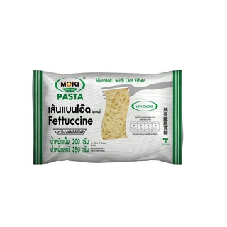 Keto lowcrab เส้นแบนบุกโอ๊ตไฟเบอร์ผสมบุก Moki คีโต คลีน ทานได้