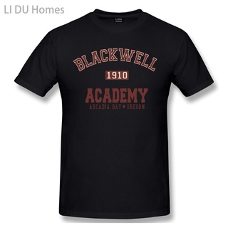 เสื้อยืดลําลอง ผ้าฝ้าย 100% แขนสั้น คอกลม พิมพ์ลาย LIDU Life Is Strange Blackwell Academy แฟชั่นคู่รัก สําหรับชาย และหญิ