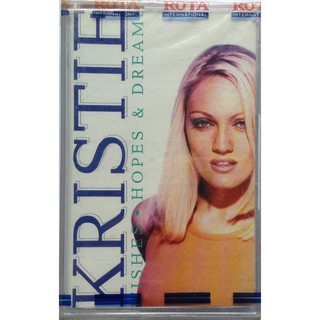 Cassette Tape เทปคาสเซ็ตเพลง Kristie Wishes Hope &amp; Dreams ลิขสิทธิ์ ซีล