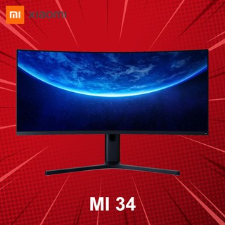 จอมอนิเตอร์ 34" Xiaomi Mi Curved VA WQHD 144Hz ประกันศูนย์ 3 ปี