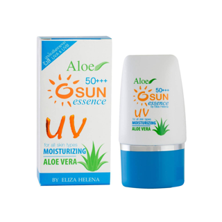 ครีมกันแดด สูตรอโลเวร่า เอลิซ่า  50+++ ทาผิวหน้า มอยส์เจอร์ ยูวี โปรเทคชั่น เนื้อบางเบา ซึมเร็ว 30 กรัม