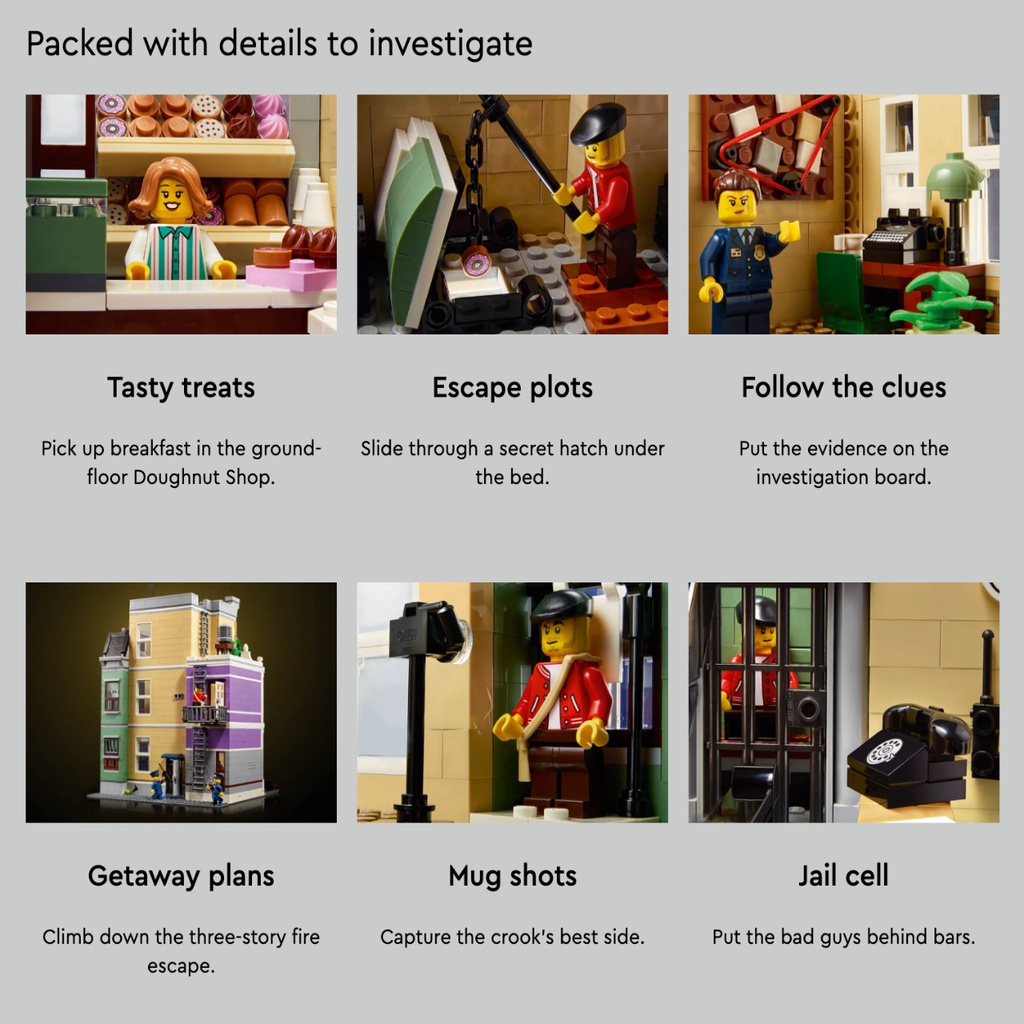 LEGO 10278 ICONS Police Station ( Hard To Find ) - misterbricks - ThaiPick