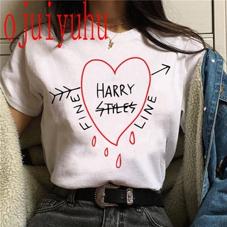 Harry Styles T Shirt Women Harajuku Tee Aesthetic Streetwear Clothes Ulzzang Tshirt Vintage Hip Hop Fashion T-shirt Female 2020