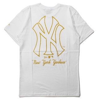 เสื้อยืด Yankees Gold Shimmer Original Cool Distro สําหรับผู้ชาย