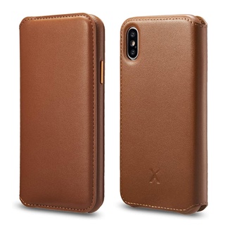 เคสโทรศัพท์มือถือหนัง ฝาพับ พร้อมช่องใส่บัตร สําหรับ iPhone XR XS X ELVEV