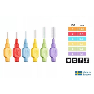 TePe Extrasoft interdental brush แปรงซอกฟัน ขนนุ่มพิเศษ (1 ชิ้นพร้อมปลอกสวม)