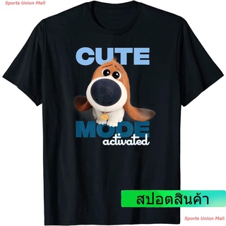 The Secret Life of Pets 2 Cute Mode T-Shirt เสื้อยืด ins คู่รัก ผู้ชาย เสื้อยืดลายการ์ตูน คู่