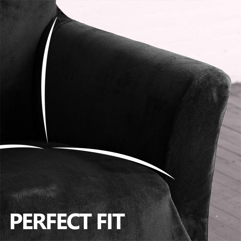 ผ้าคลุมโซฟา ผ้ากํามะหยี่ 1 ที่นั่ง 1 ที่นั่ง 4 ชิ้น - รูปที่ 4