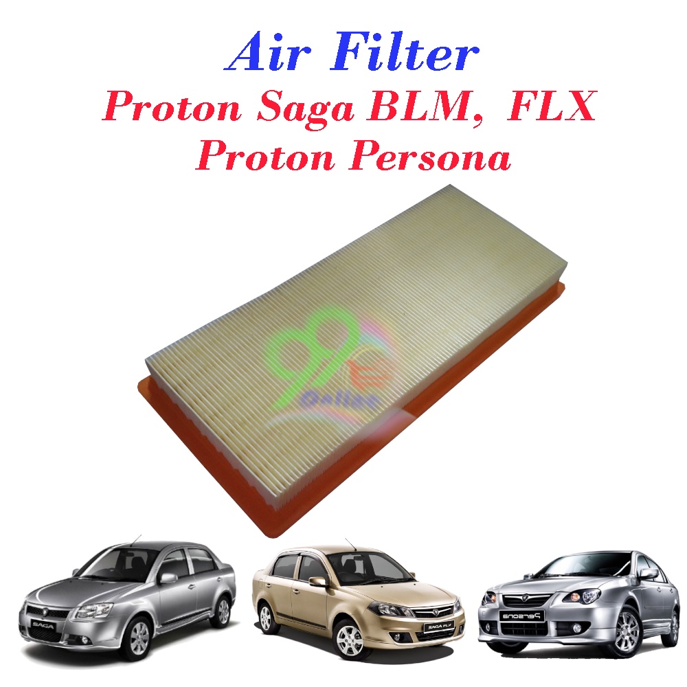 กรองอากาศ Proton Saga Orian, Magma 8V, Saga BLM, FLX, FL, Exora Bold, Gen 2, Inspira, Perdana