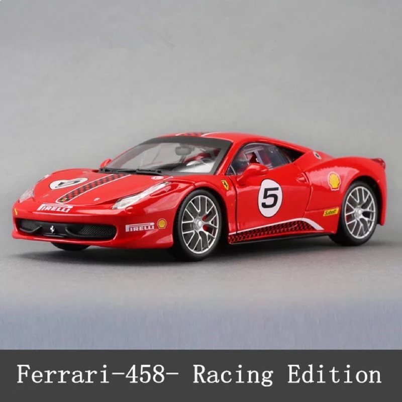 1:24 Ferrari Racing รุ่น 458 Challenges [Bburago]