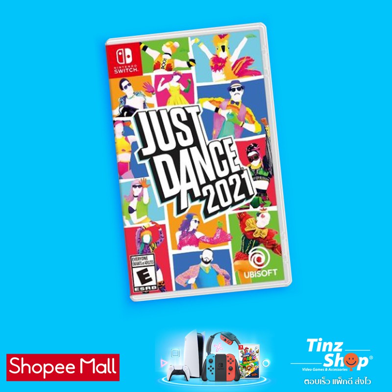 Nintendo Switch Just Dance 2021 Zone US, EU, Asia English เกมเต้น จัสแด