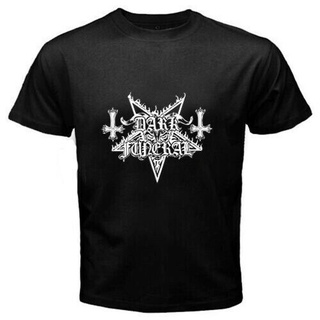 เสื้อยืดครอปเสื้อยืด ลายวงร็อค Dark FuneralS-5XL