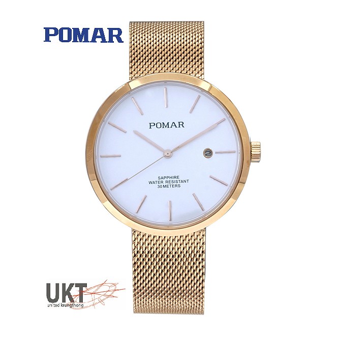 POMAR นาฬิการุ่น PM73552RG0213 หน้าขาว สำหรับผู้ชาย