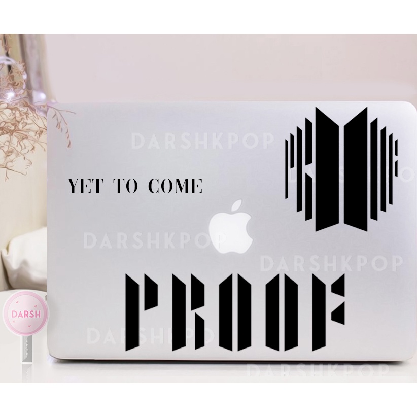 สติกเกอร์ BTS PROOF Decals Waterproof Collection
