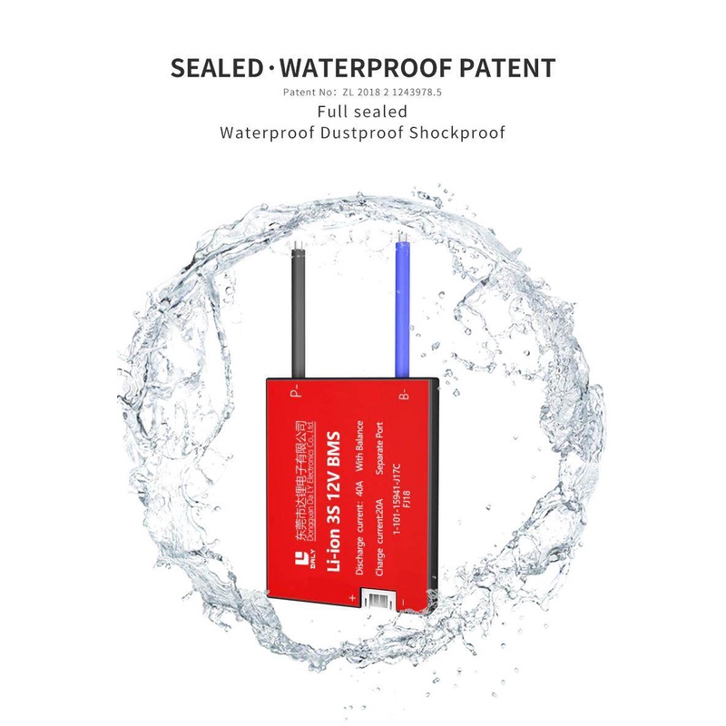 BMS Daly พร้อมสายแพรของแท้ Daly BMS LifePo4 8S, 12S, 16S 20S 24S สินค้าตามปกสำหรับแบตเตอรี่ LiFePo4 32650/32700 - รูปที่ 2