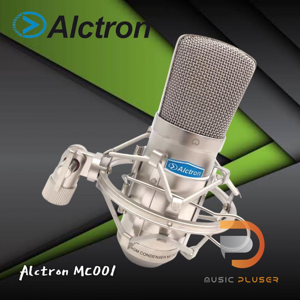 Alctron MC001ไมค์คอนเดนเซอร์ คุณภาพดี เหมาะสำหรับการอัดเสียง ตัวไมค์ให้เสียงที่ ใส และ สมูทในกล่องจะ