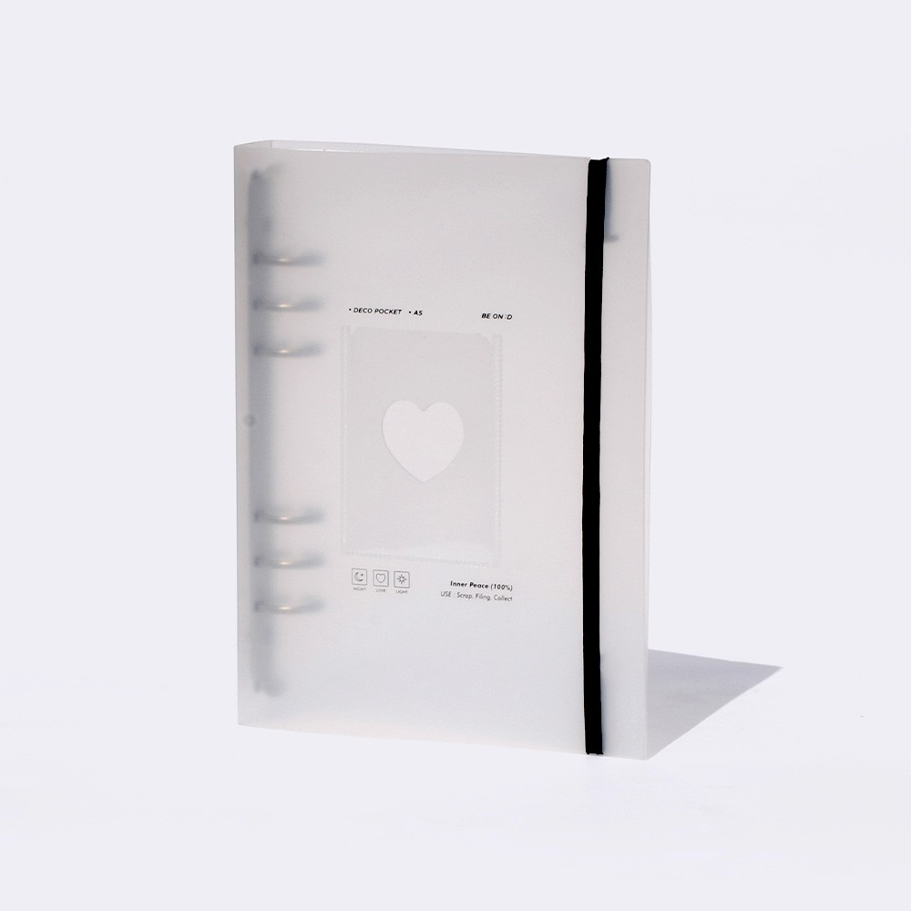 BeonD Deco แฟ้มสันห่วง 6 ห่วง ขนาด A5 (ไม่รวมไส้แฟ้ม)