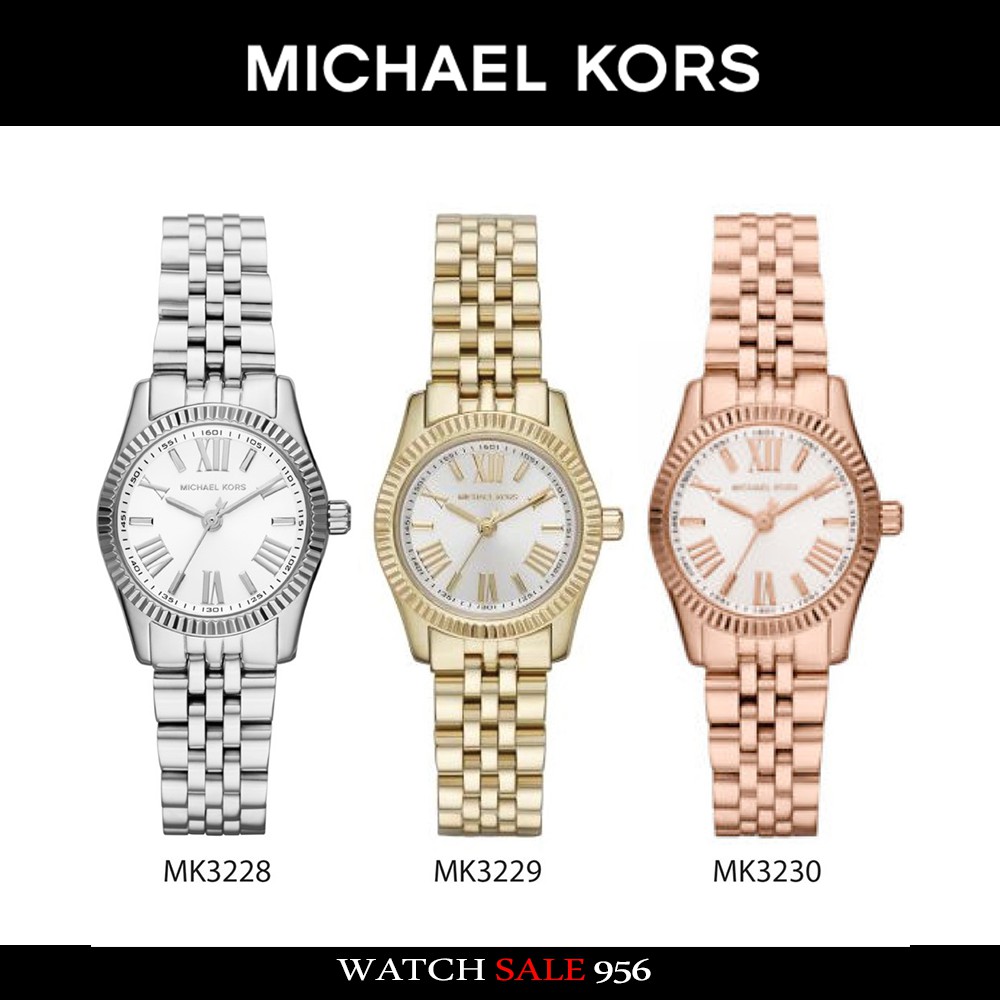 นาฬิกาข้อมือ MICHAEL KORS Lexington Ladies Watch รุ่น MK3228 / MK3229 / MK3230
