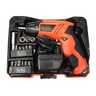 ชุดสว่านไขควง BLACK&amp;DECKER KC4815KA15-B1 4.8โวลต์