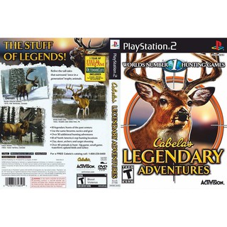 LEGENDARY ADVENTURES [PS2 US : DVD5 1 Disc]