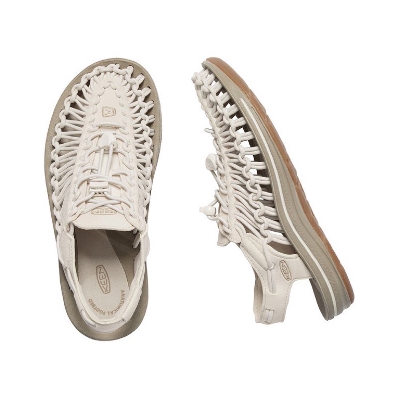 USED- Keen รองเท้าผู้หญิง รุ่น Women's UNEEK (WHITE CAP/CORNSTALK)