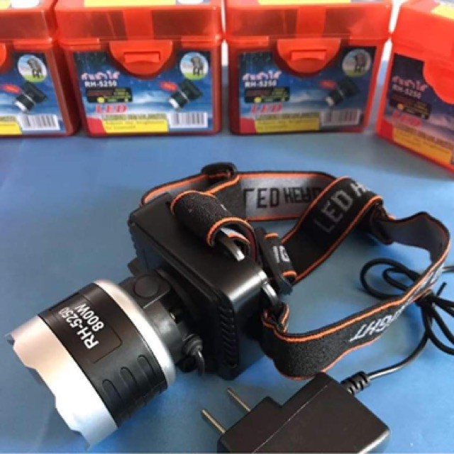 มีจำหน่ายแล้ว✣✎❤️❤️ไฟฉายคาดหัว LED ไฟฉาย รุ่นใหม่ รุ่น RH-5250