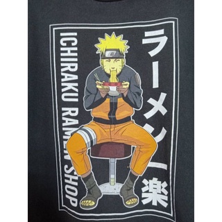 เสื้อยืด มือสอง ลายการ์ตูน อนิเมะ NARUTO SHIPPUDEN COLLECTION - L อก 44