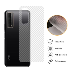 Huawei Y7A Y6s Y8s Y9s Y5p Y6p Y7p Y8p Carbon Fiber Protective Back Film Huawei Y7 a  Back Screen Protector Film Sticker