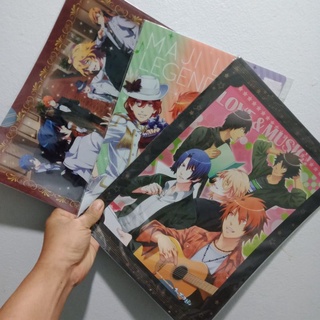 ของสะสม แฟ้มA4 อนิเมะ รัก 2000% ของเหลาเจ้าชายไอดอล Maji Love 2000%0Anime