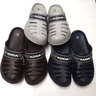 ADDAแอ็ดด้า รองเท้าหัวโตทรงเปิดส้น มี3สี เทา,น้ำเงิน,น้ำตาลsize7-10฿295