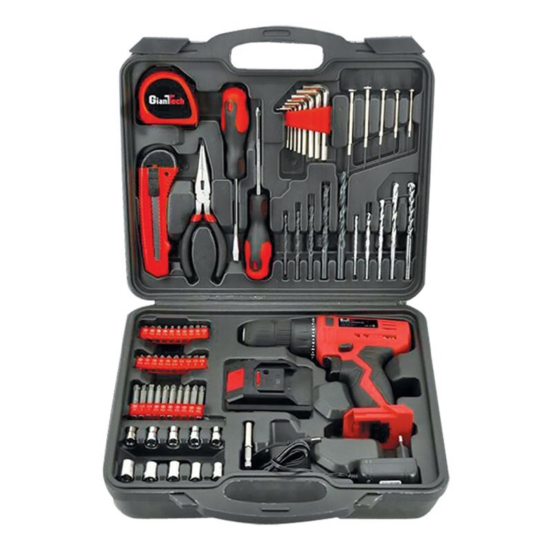 GIANT TECH SET-D018-i ชุดสว่านกระแทกไร้สาย